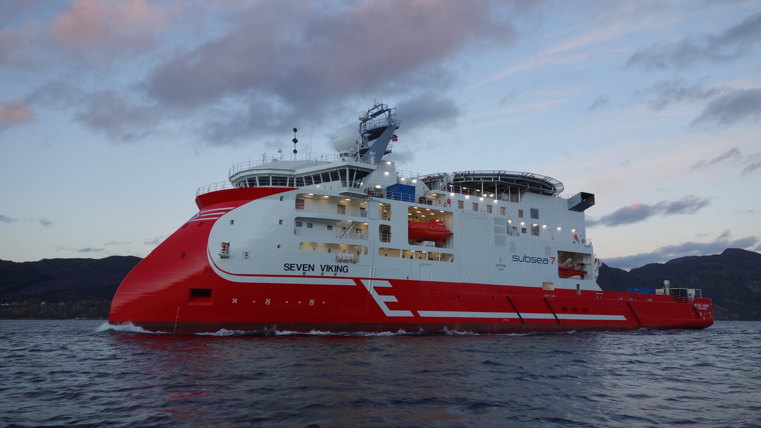 An IMR, survey, and light construction vessel