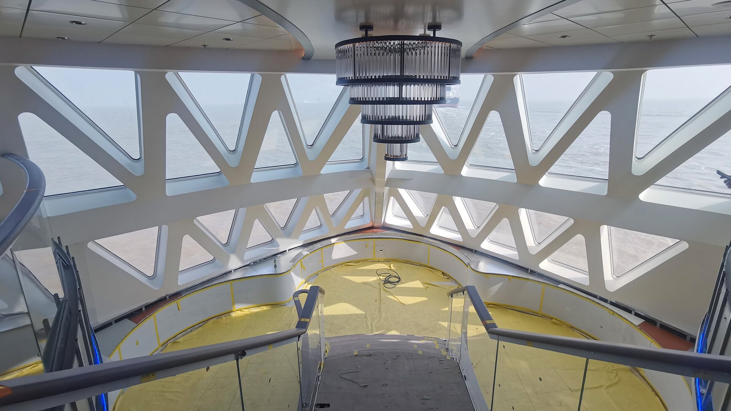 Ocean Explorer on sea trial