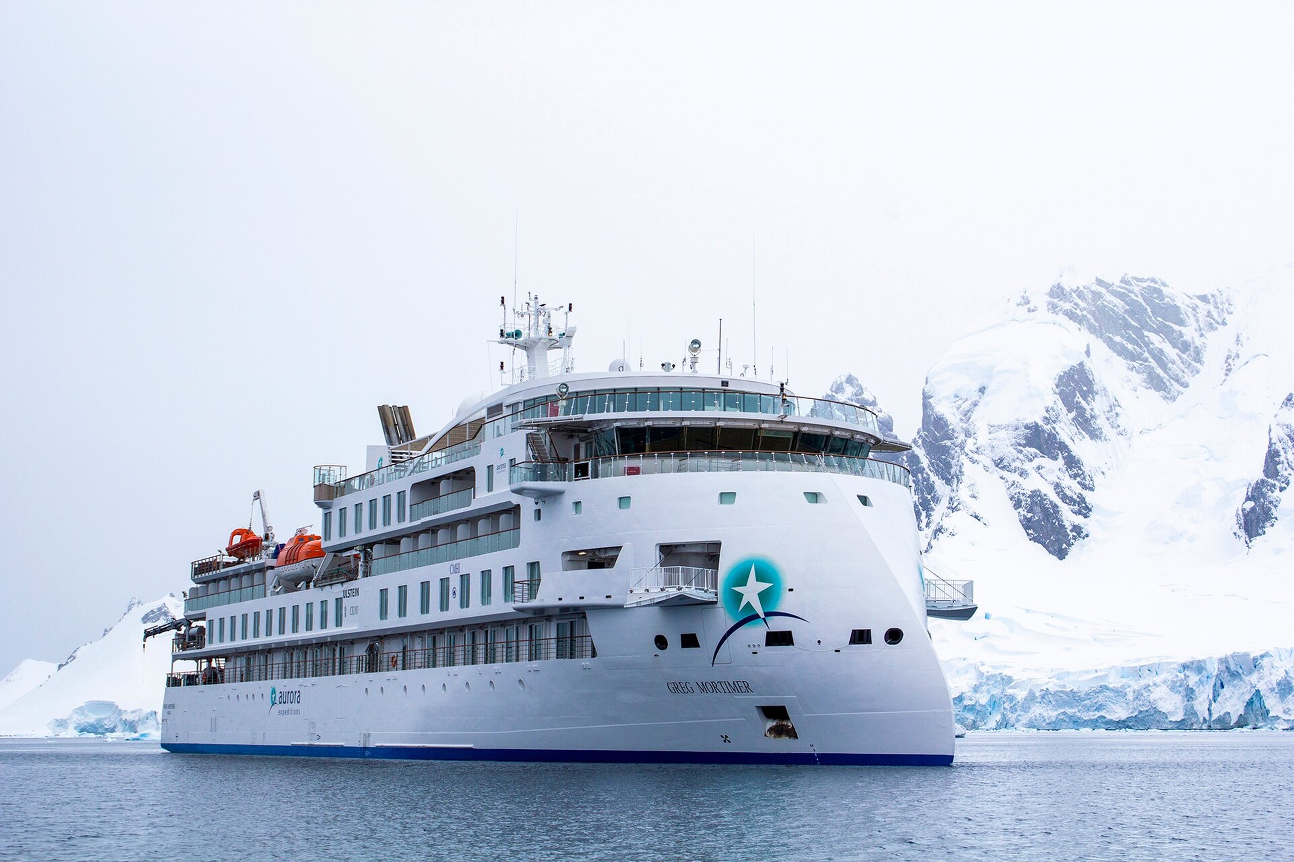 Cruising on board Greg Mortimer in Antarctica